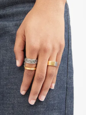 Maison Margiela Rings for Men | Twisted Ring | FARFETCH US