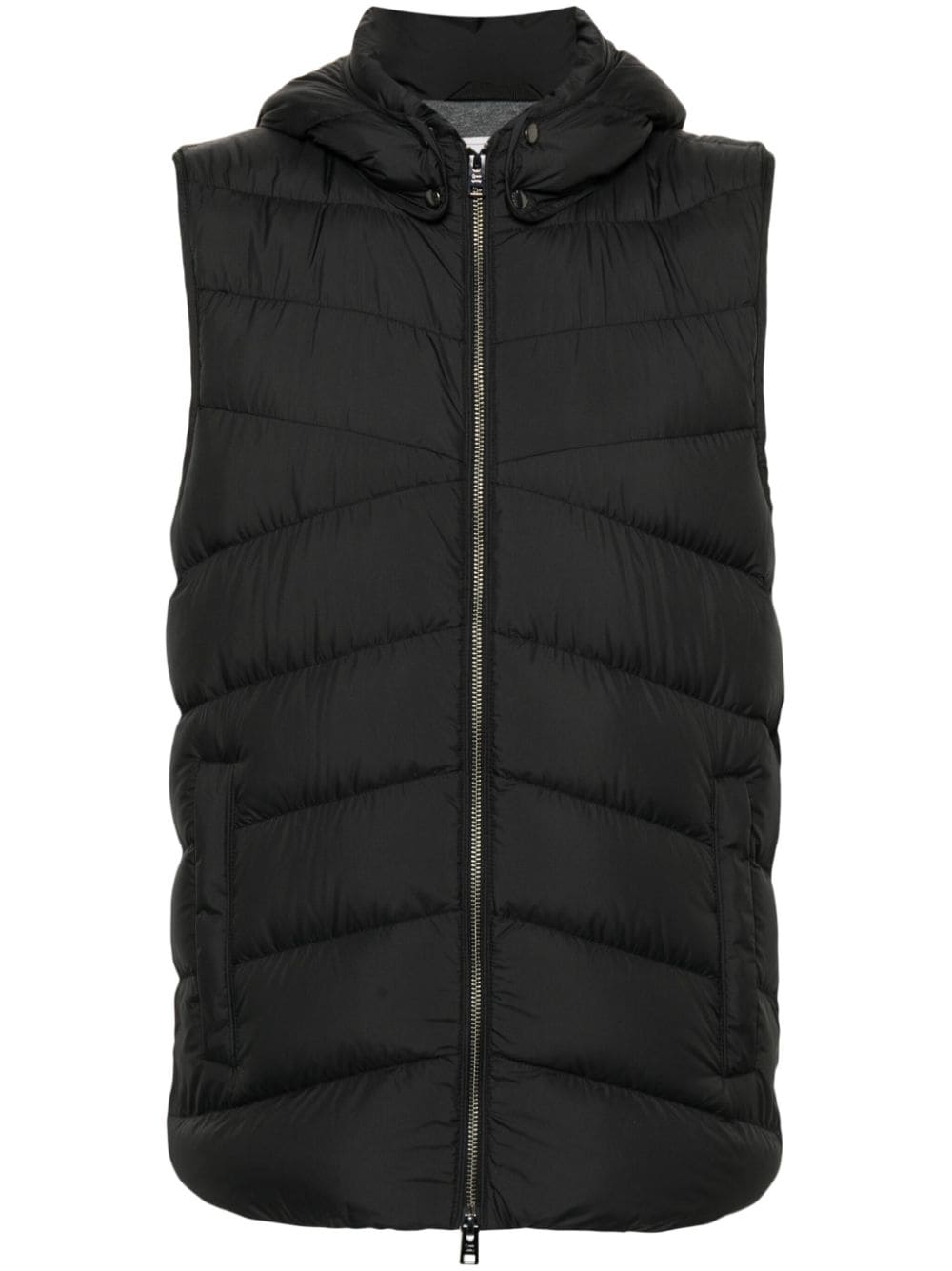 Woolrich slouch-hood Padded Gilet - Farfetch