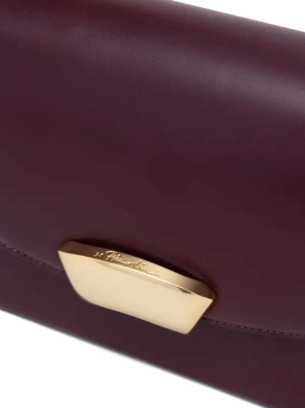 3.1 Phillip Lim ID レザー ショルダーバッグ | レッド | FARFETCH JP