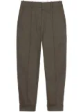 3.1 Phillip Lim tapered-leg cropped trousers - Green