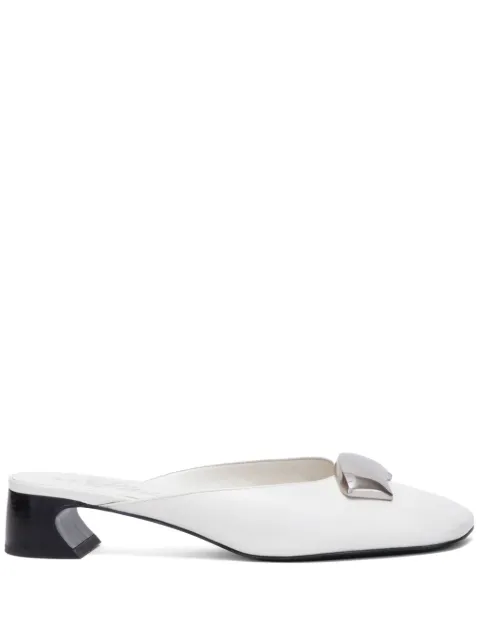 3.1 Phillip Lim mules ID con tacón de 35mm