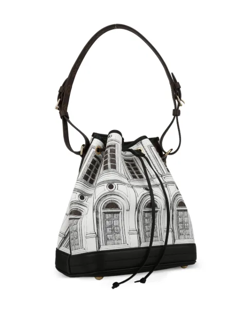 Louis Vuitton Pre-Owned Noé illustration-print bucket bag 403259 - 2