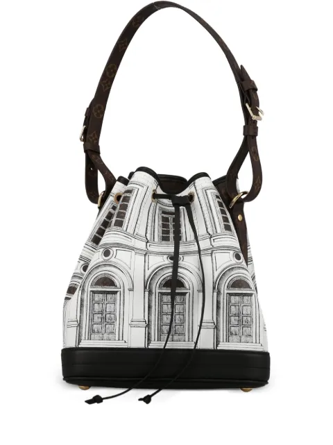 Louis Vuitton Pre-Owned Noé illustration-print bucket bag 403259 - 0