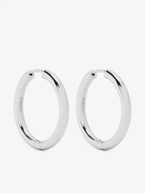 Adina Reyter Tube huggy hoop earrings