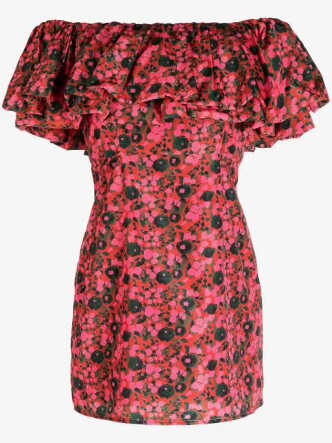 Rhode Vivi off-shoulder minidress
