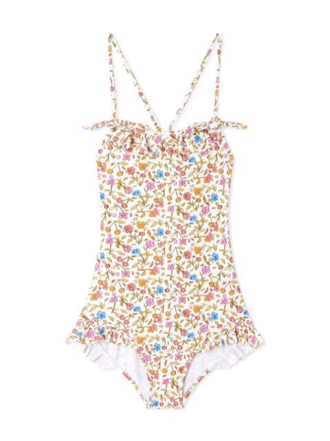 Bonpoint Abbie floral-print swimsuit 