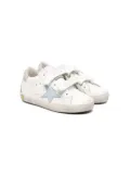 Golden Goose Kids Old School leather sneakers - White