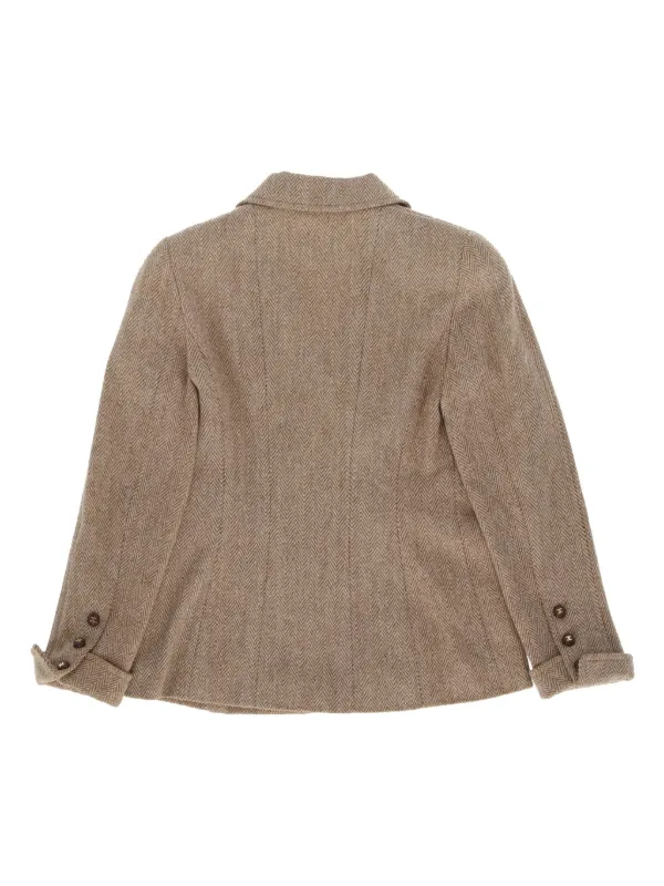 CHANEL Pre-Owned 1990s ヘリンボーン ジャケット