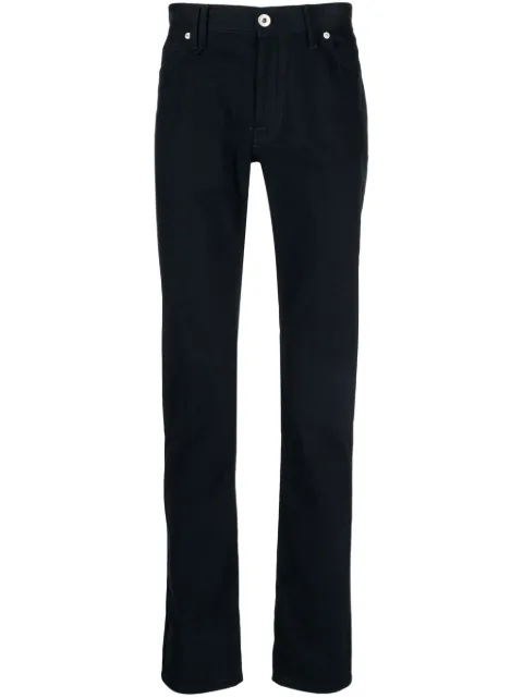 Brioni pantalones rectos con dije del logo