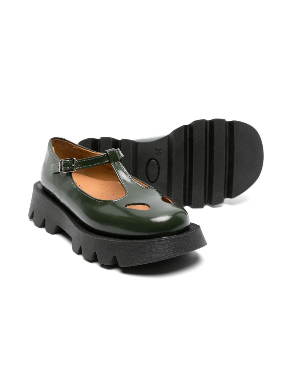 Image 2 of Eli1957   cut-out chunky leather loafers