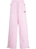 BARROW logo-print elasticated-waist trousers - Pink