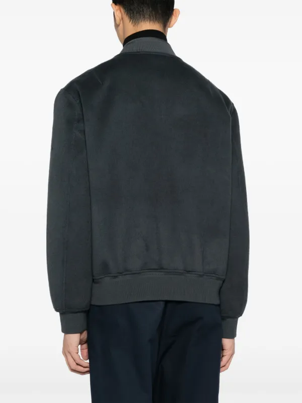 Brioni ボンバージャケット | ブルー | FARFETCH JP