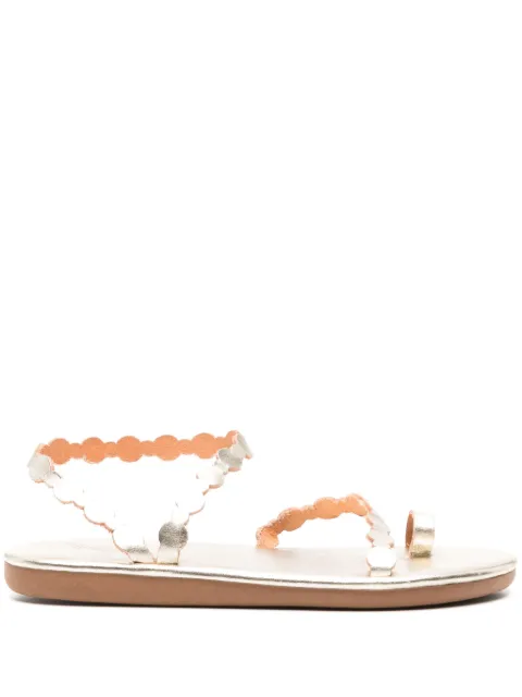 Ancient Greek Sandals Cronos flat leather sandals