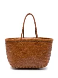 DRAGON DIFFUSION small Triple Jump tote bag - Brown
