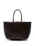 DRAGON DIFFUSION mini Triple Jump tote bag - Brown