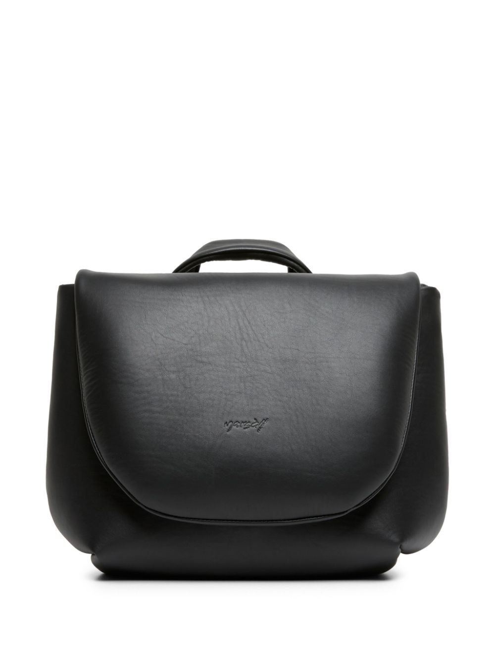 Shop Marsèll Celata Leather Tote Bag In Black
