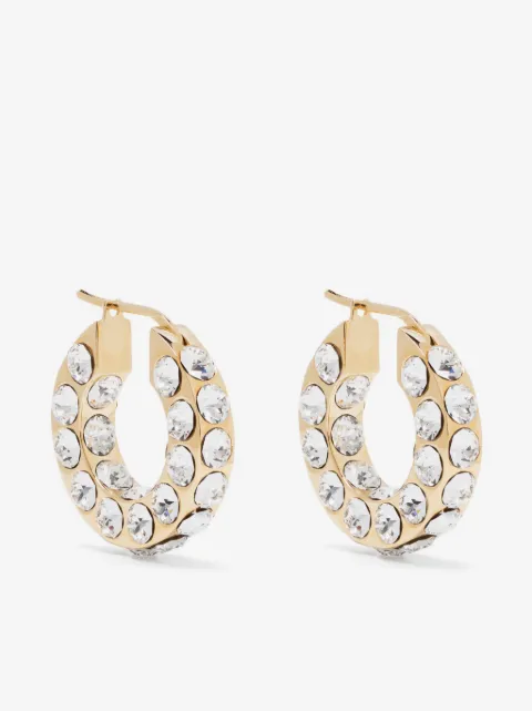 Amina Muaddi Jahleel chunky-hoop earrings