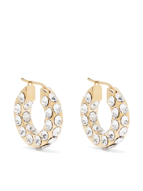 Amina Muaddi Jahleel Chunky-hoop Earrings in Gold
