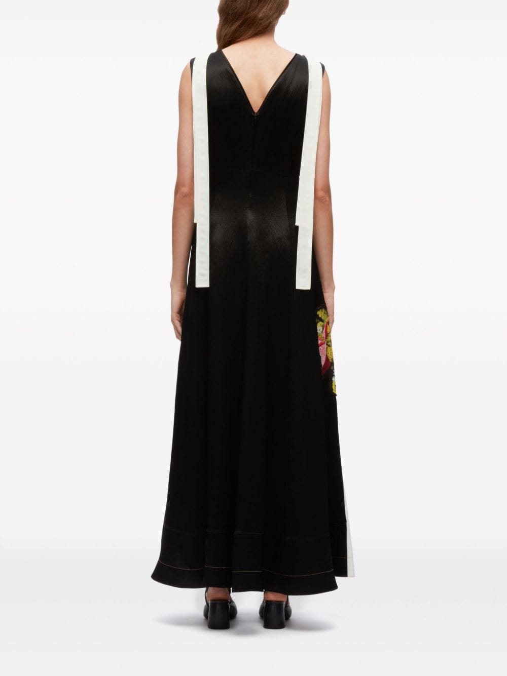 Shop 3.1 Phillip Lim / フィリップ リム Floral Bouquet Sleeveless Gown In Black