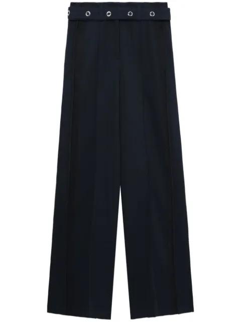 3.1 Phillip Lim belted pleat-detail straight-leg trousers