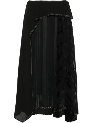 3.1 Phillip Lim プリーツ スカート | ブラック | FARFETCH JP