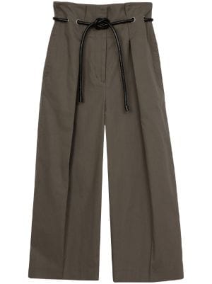 3.1 Phillip Lim Origami paperbag-waist Cropped Trousers - Farfetch