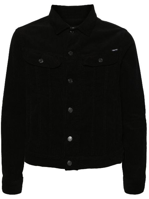 TOM FORD 12 Waves corduroy shirt jacket