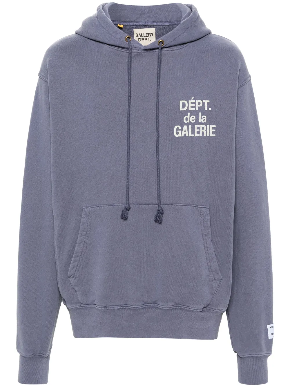 GALLERY DEPT. French-print cotton hoodie - Blau