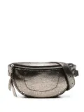 Jérôme Dreyfuss Lino lamé belt bag - Brown