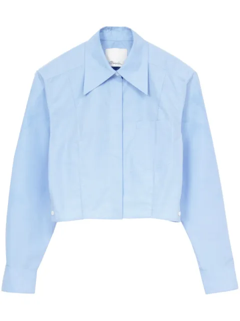 3.1 Phillip Lim long-sleeve cropped shirt