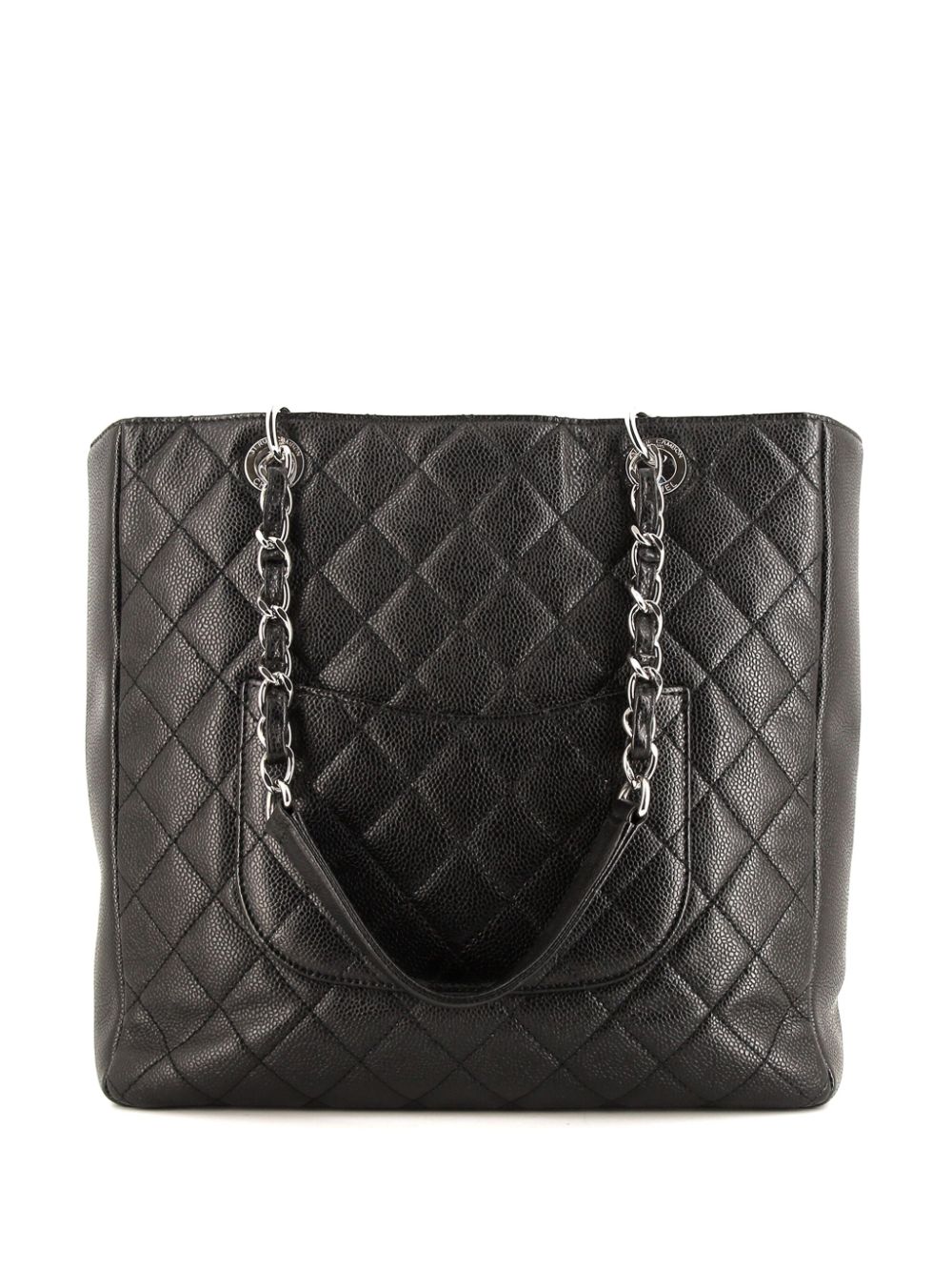 Pre-owned Chanel Grand Shopping 托特包（2013年典藏款） In Black