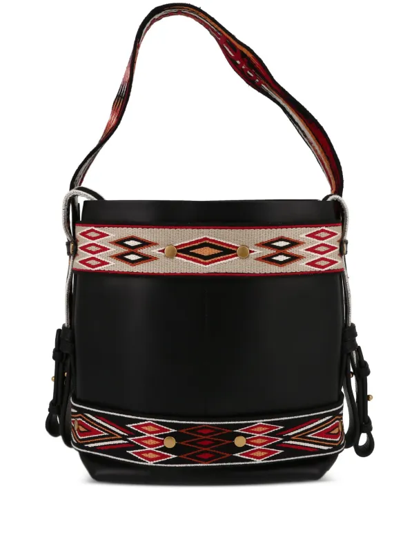 Dior Pre-owned Geometric-panel Two-way Bag in Black