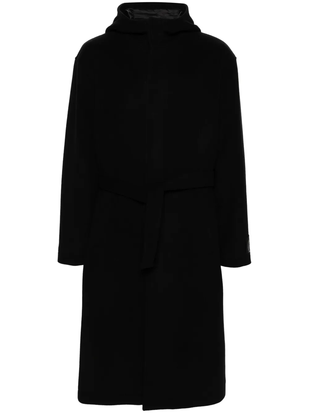 MSGM Mantel met enkele rij knopen Zwart