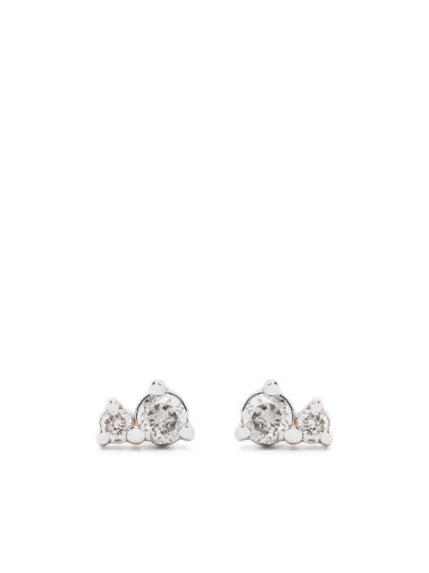 Adina Reyter pendientes en oro amarillo de 14 ct con diamantes