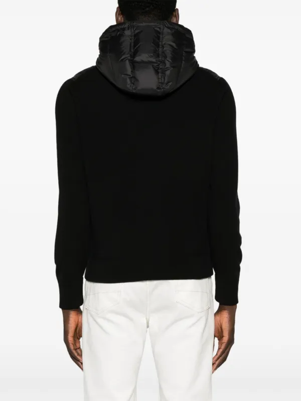 【関税＆送料込み】Tom Ford Knitted Jacket TOM FORD Hybrid funnel-neck shell-down knitted jacket