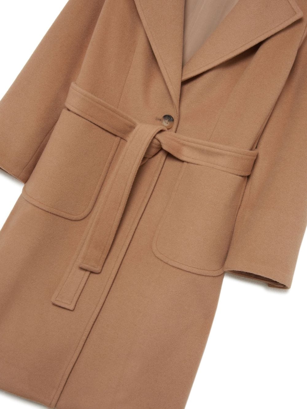 Shop Max & Co Runaway Single-breasted Coat In Neutrals