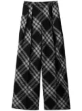 Burberry Vintage Check wool trousers - Black