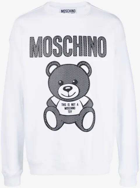 Moschino Teddy Bear logo-print sweatshirt