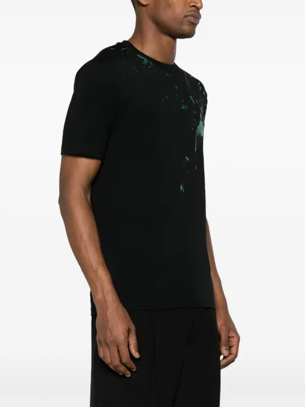 Paint splatter cheap nike shirt