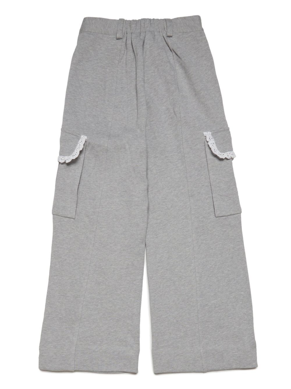 Image 2 of MAX&Co. Kids mélange wide-leg trousers