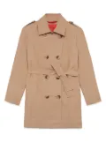 MAX&Co. Kids belted double-breasted coat - Neutrals