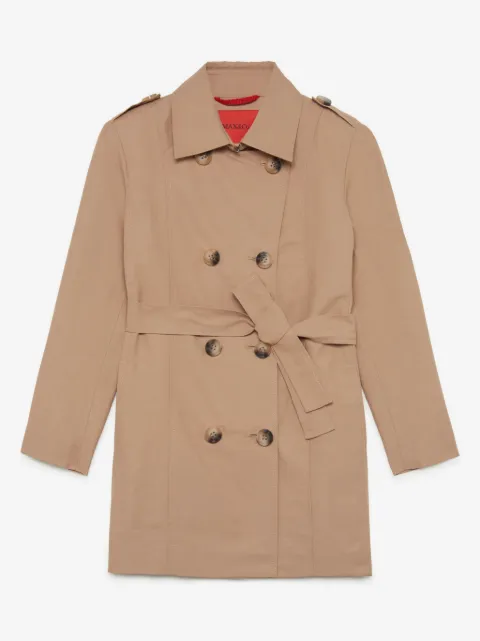 MAX&Co. Kids belted double-breasted coat
