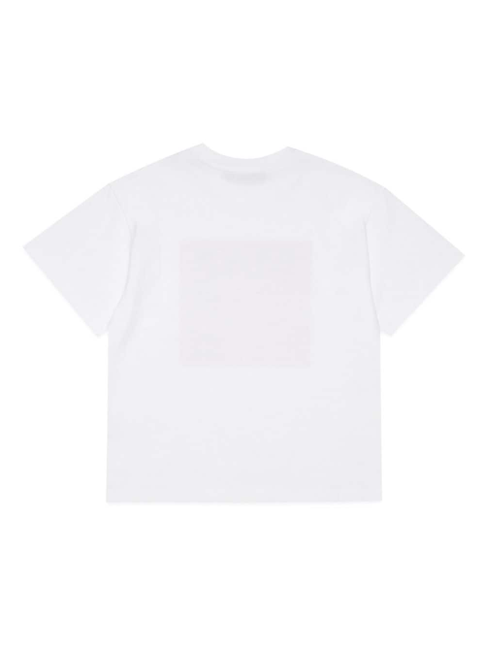 Shop Max & Co Logo-print Cotton T-shirt In White