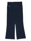 MAX&Co. Kids flared tailored trousers - Blue