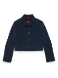 MAX&Co. Kids spread-collar shirt jacket - Blue