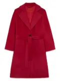 MAX&Co. Kids Runaway single-breasted coat - Red