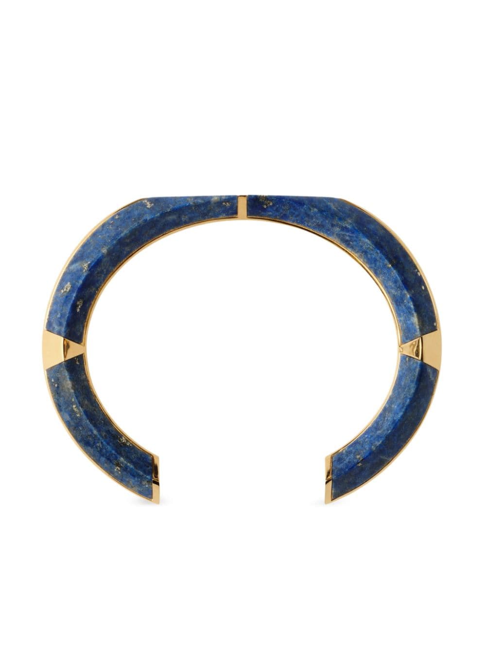 Burberry Lapis Hollow Cuff Bracelet In Blue