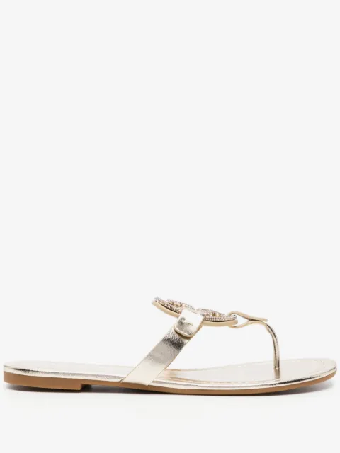 Tory Burch Miller Pavé rhinestone-embellished sandals
