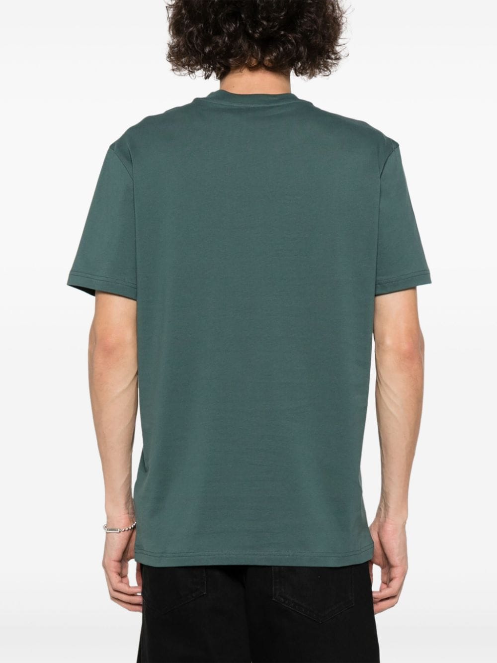 Moschino T-shirt met logoprint Groen