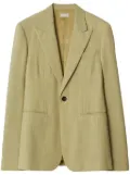 Burberry tailored wool blazer - Green